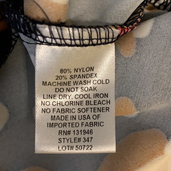 Jude Connally Retro Printed Long Sleeve Shirt, M - Picture 10 of 10